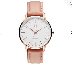 MVMT watch in pink